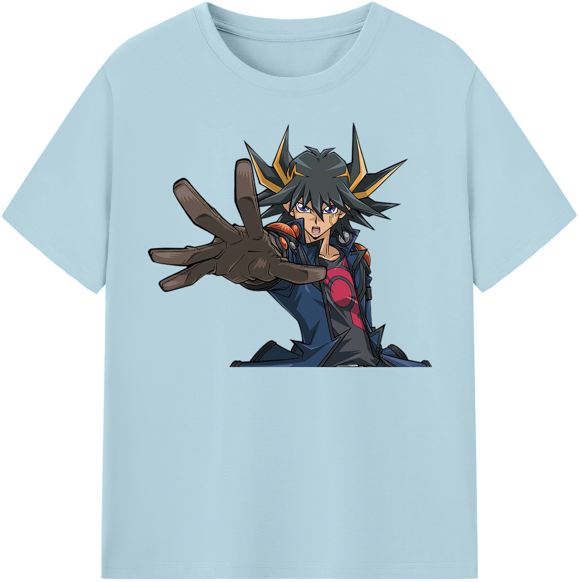 （画像用） 遊☆戯☆王 Yu-Gi-Oh! 綿100％半袖Tシャツ（フロントプリント）